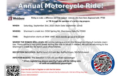 WCS Annual Motorcycle Ride 2024